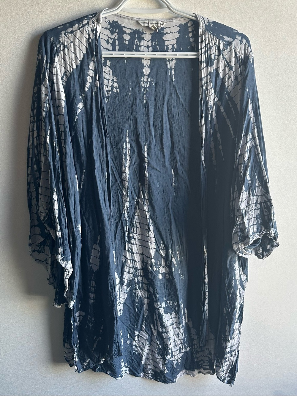 American Eagle Lightweight Navy Kimono